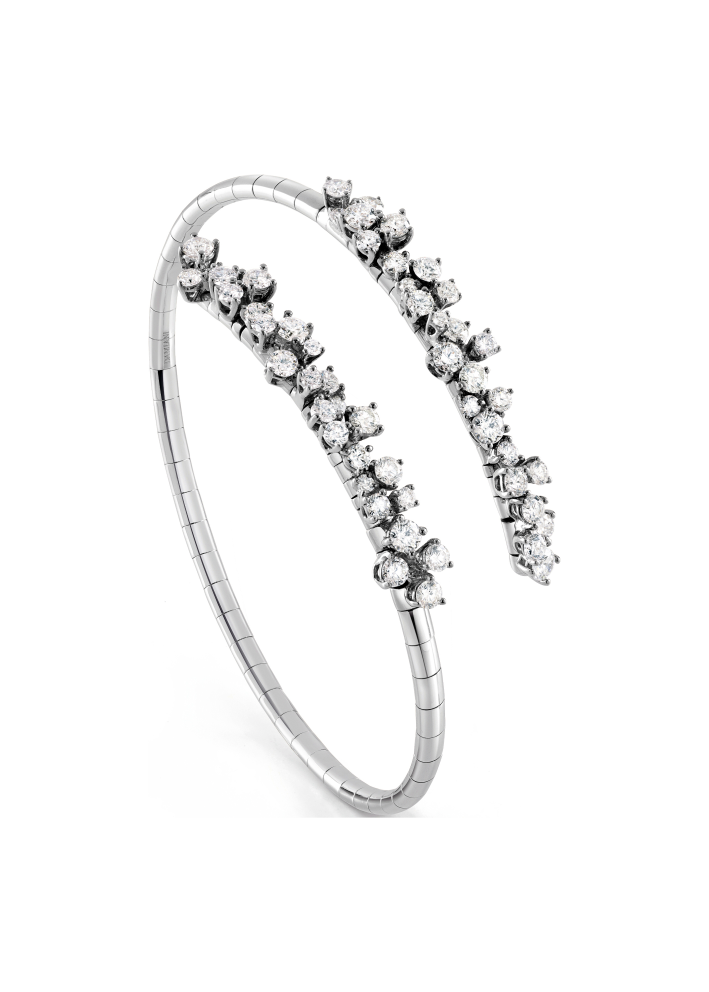 Купить Браслет Damiani Mimosa Flexi Белое золото – премиальные браслеты ZhannaKanGroup