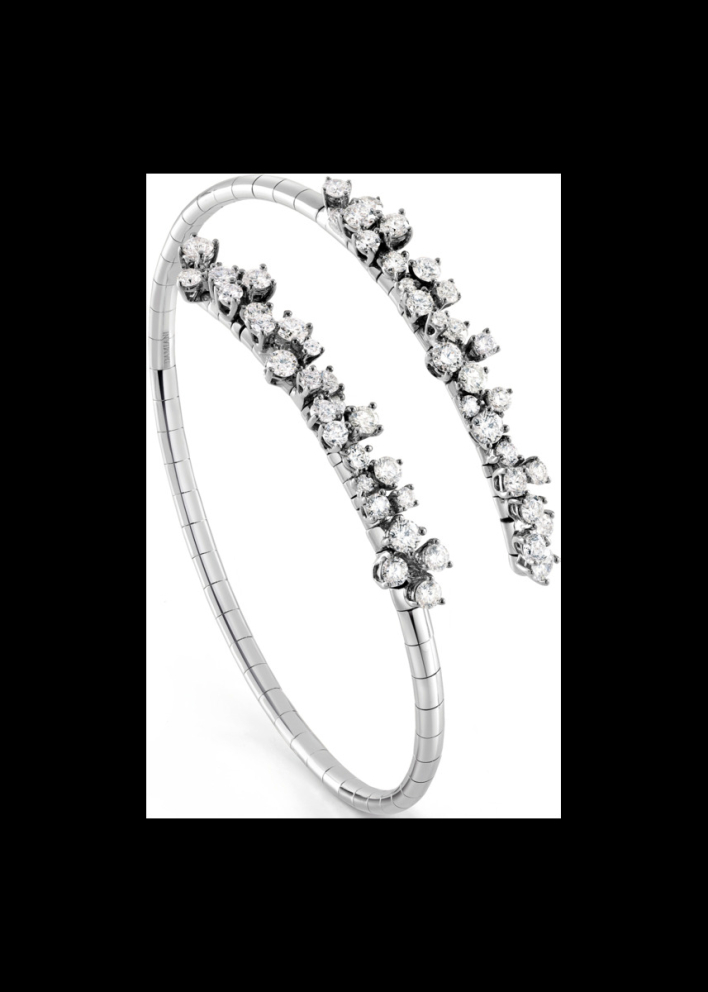 Купить Браслет Damiani Mimosa Flexi Белое золото – премиальные браслеты ZhannaKanGroup