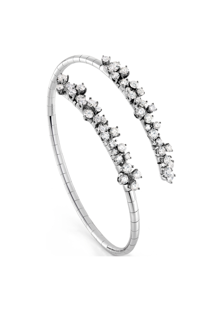 Купить Браслет Damiani Mimosa Flexi Белое золото – премиальные браслеты ZhannaKanGroup