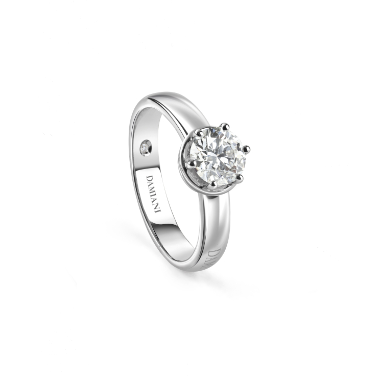 Кольцо Damiani Minou Белое золото