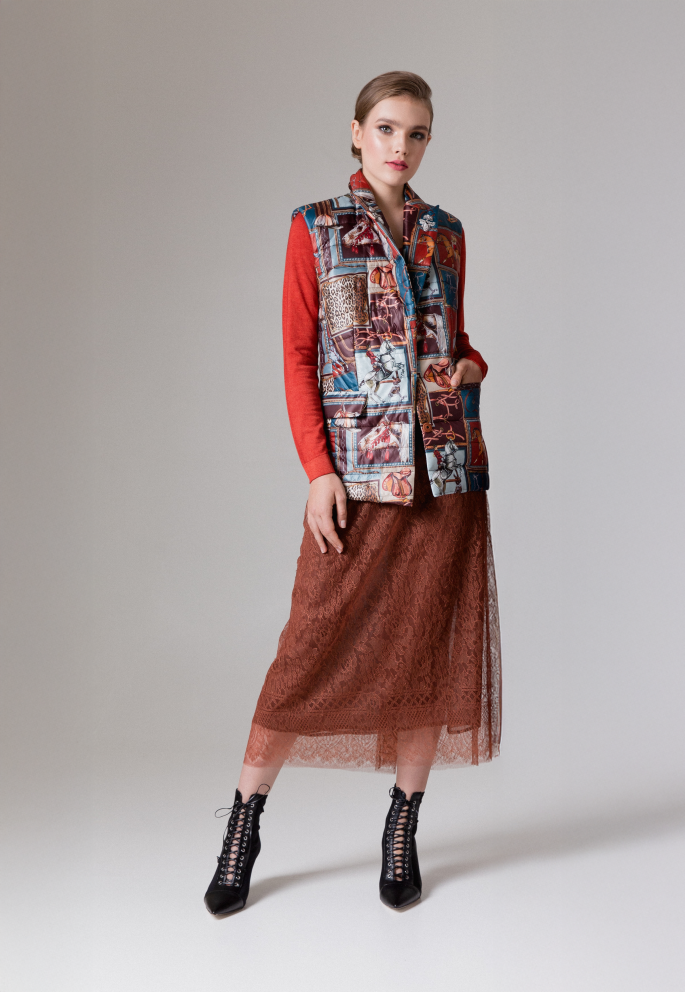 Купить Юбка Zardozi Lace / Tull Кружево – премиальные юбки ZhannaKanGroup