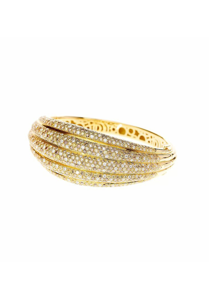 Браслет Damiani Spicchi luna Желтое золото