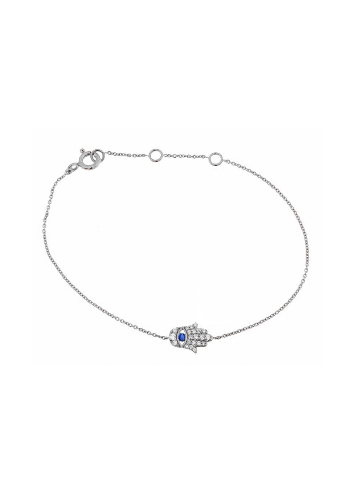 Браслет Crivelli Chain bracelet Белое золото