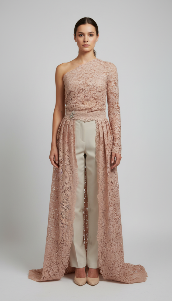 Купить Костюм Zardozi Casual Кружево – премиальные костюмы ZhannaKanGroup