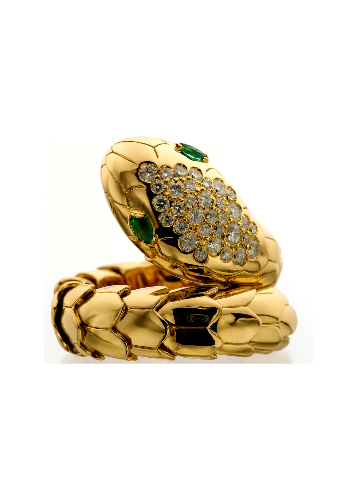 Купить Кольцо Crivelli Snake Розовое золото – премиальные кольца ZhannaKanGroup