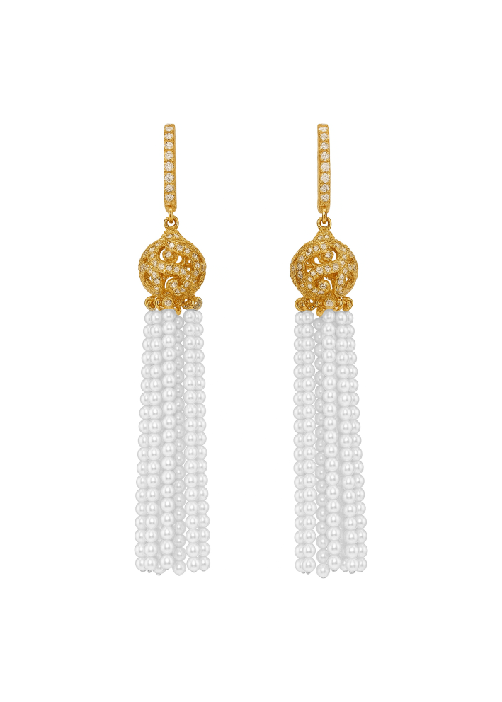 Купить Серьги Coscia Желтое золото – премиальные ZhannaKanGroup