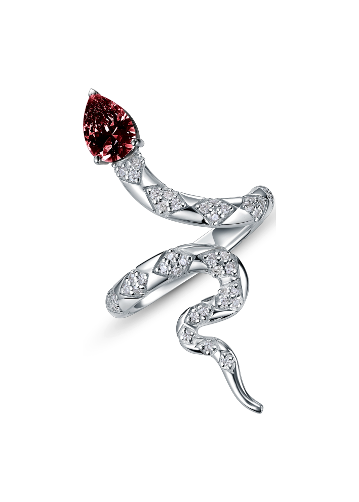 Купить Кольцо Geoma Snake Джеома Серебро – премиальные кольца ZhannaKanGroup