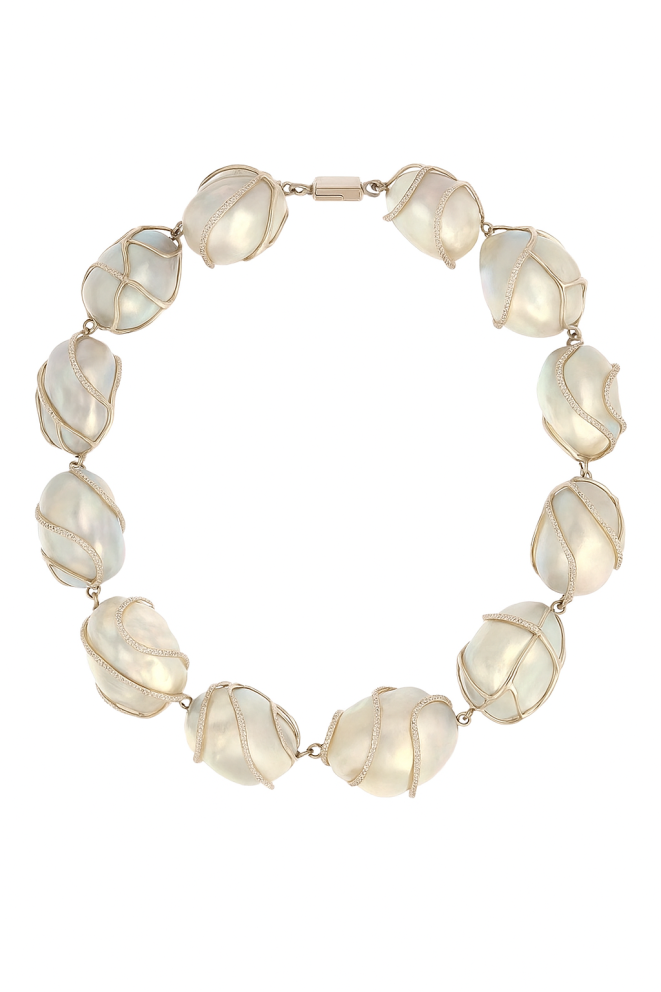 Купить Колье Coscia Белое золото – премиальные ZhannaKanGroup