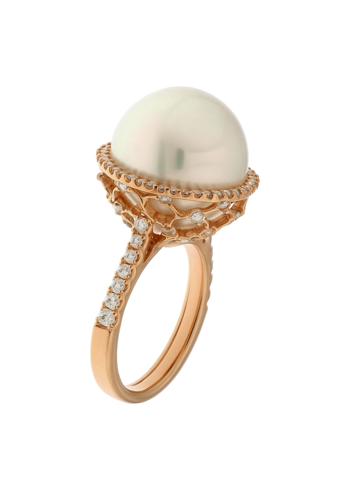 Купить Кольцо DiGo Розовое золото – премиальные кольца ZhannaKanGroup