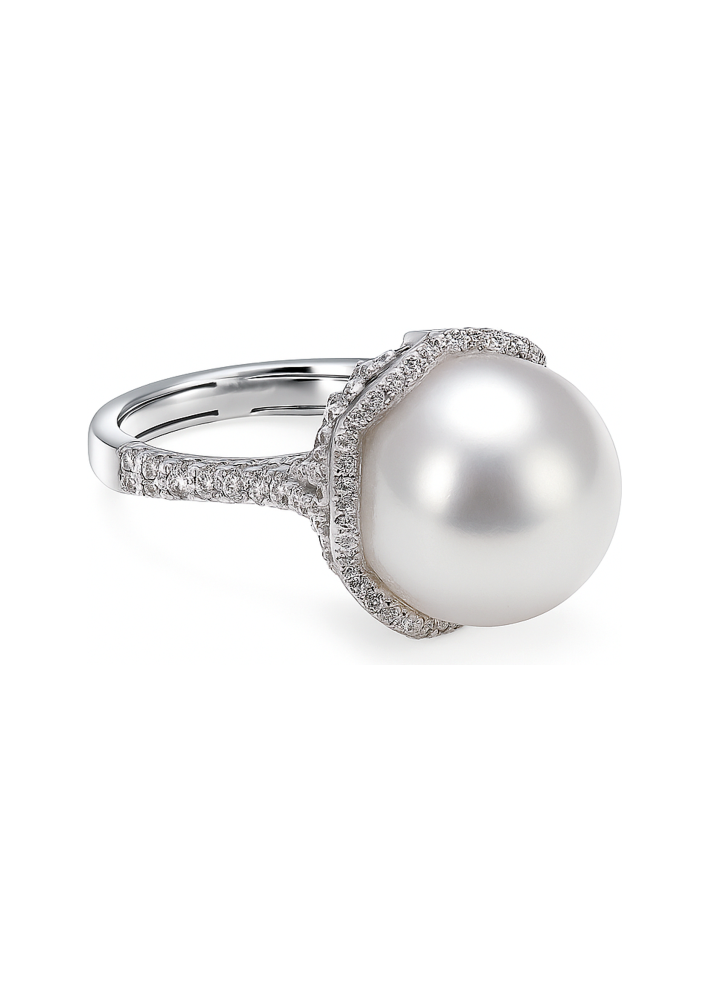 Купить Кольцо DiGo Белое золото – премиальные кольца ZhannaKanGroup