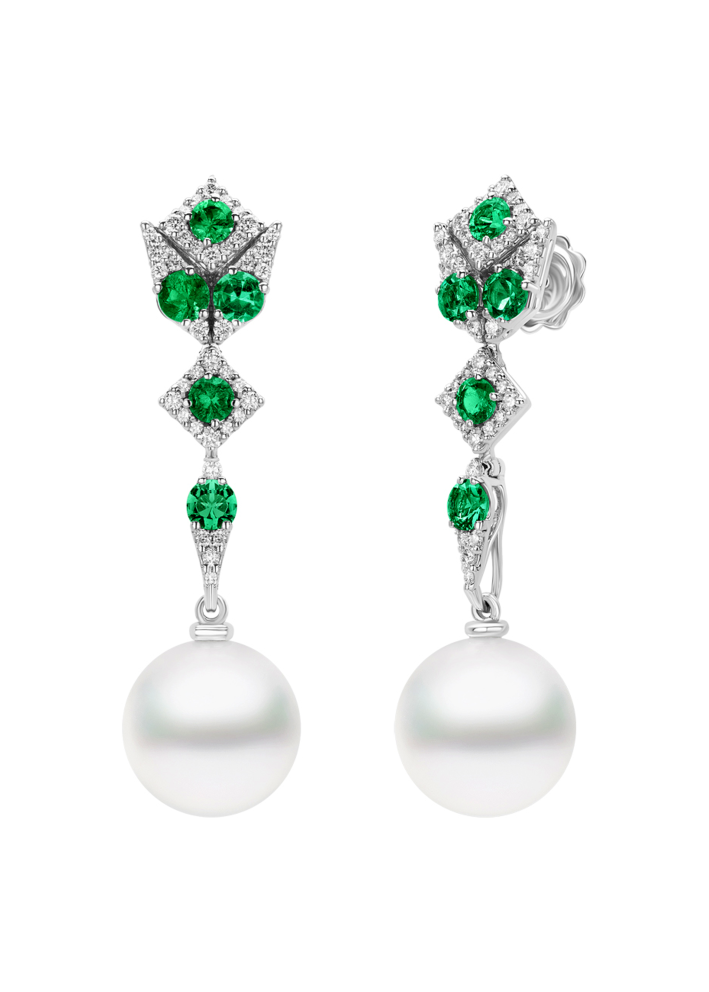 Купить Серьги Utopia Miro Белое золото – премиальные ZhannaKanGroup