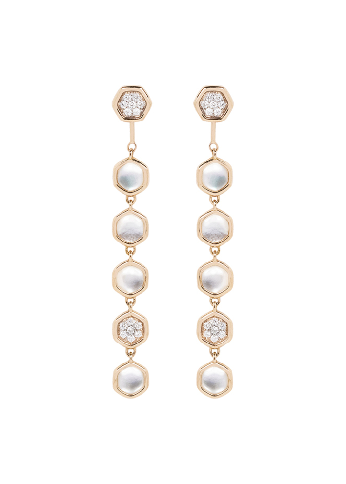 Купить Серьги Utopia Venus Розовое золото – премиальные ZhannaKanGroup