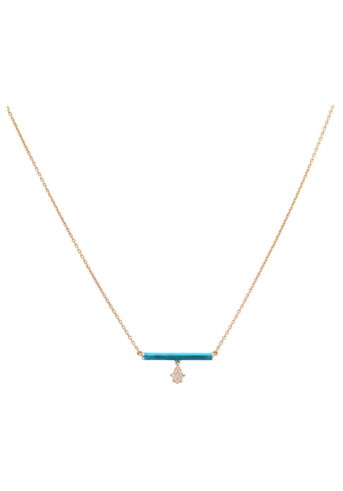 Купить Колье Djula Marbella Розовое золото – премиальные ZhannaKanGroup