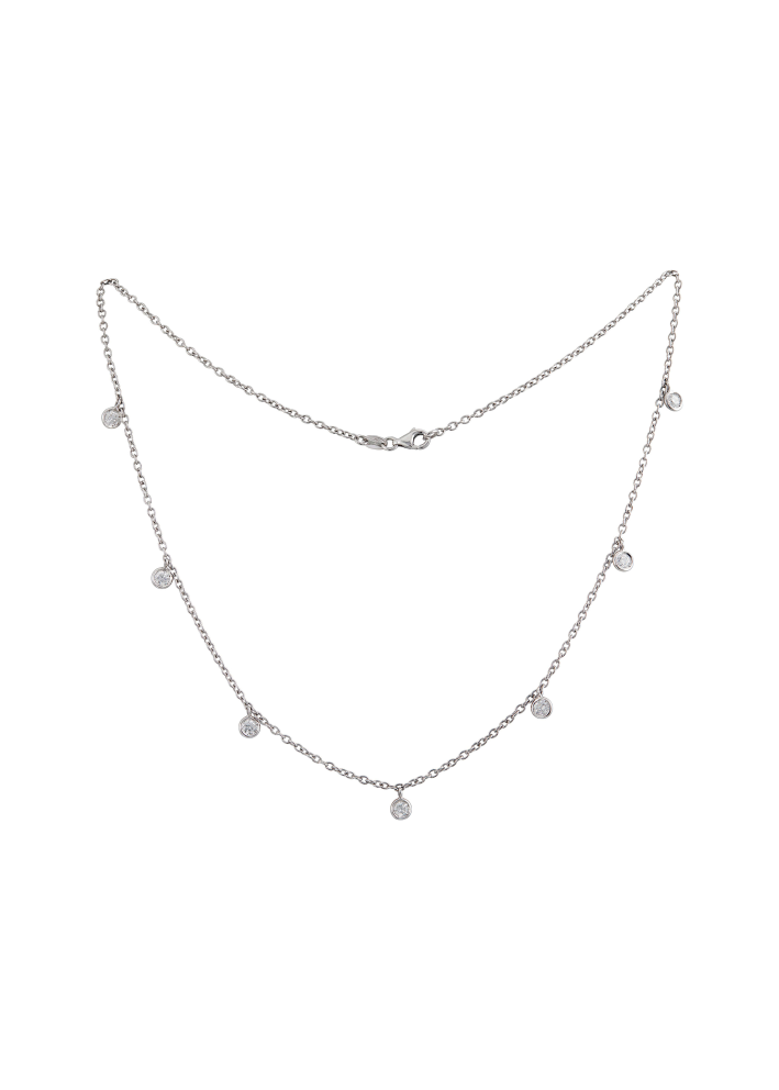 Купить Колье AMIN Classic Белое золото – премиальные ZhannaKanGroup