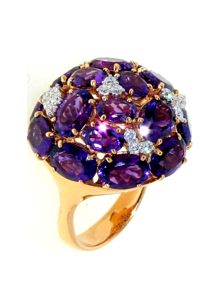 Купить Кольцо Casato India Розовое золото – премиальные кольца ZhannaKanGroup