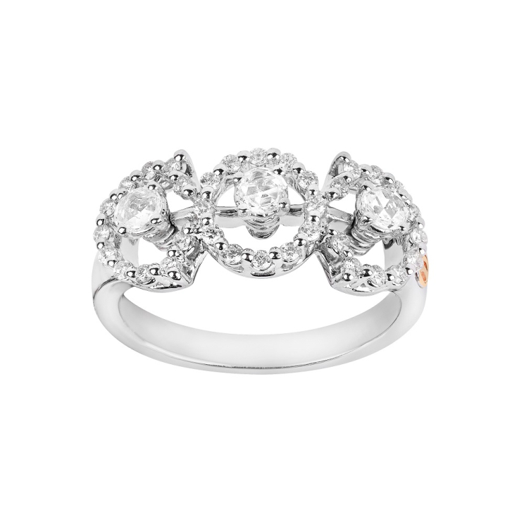 Купить Кольцо Damiani Juliette Белое золото – премиальные кольца ZhannaKanGroup