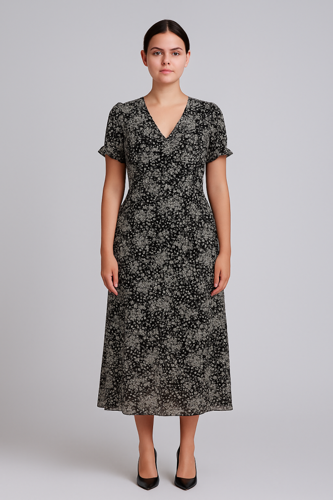 Купить Платье Zardozi Spring–Summer Шифон – премиальные платья ZhannaKanGroup