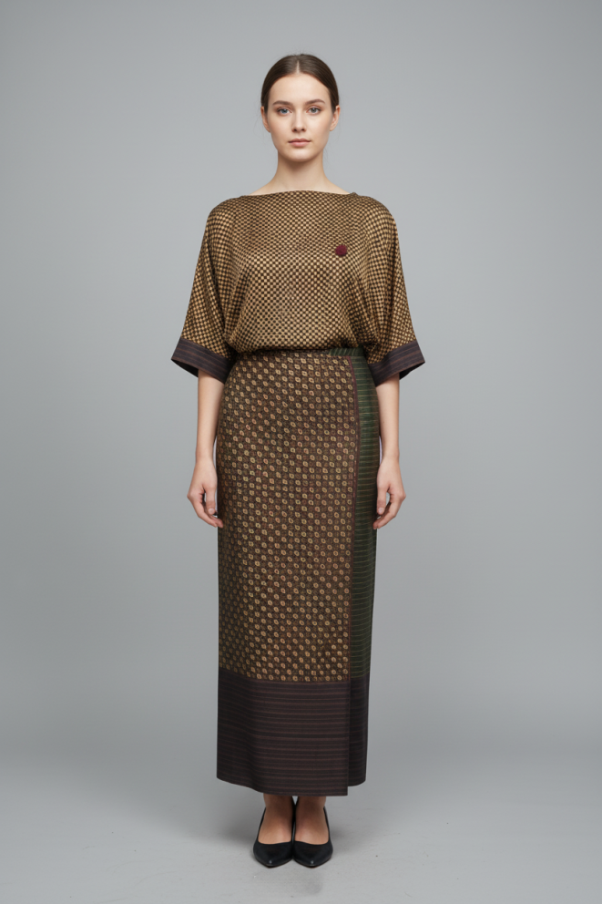 Купить Платье Zardozi Silk / Chiffon Шелк – премиальные платья ZhannaKanGroup