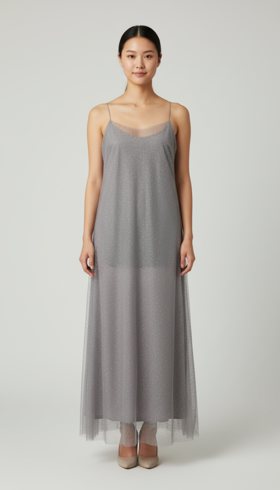 Купить Платье Zardozi Combination Сетка – премиальные платья ZhannaKanGroup