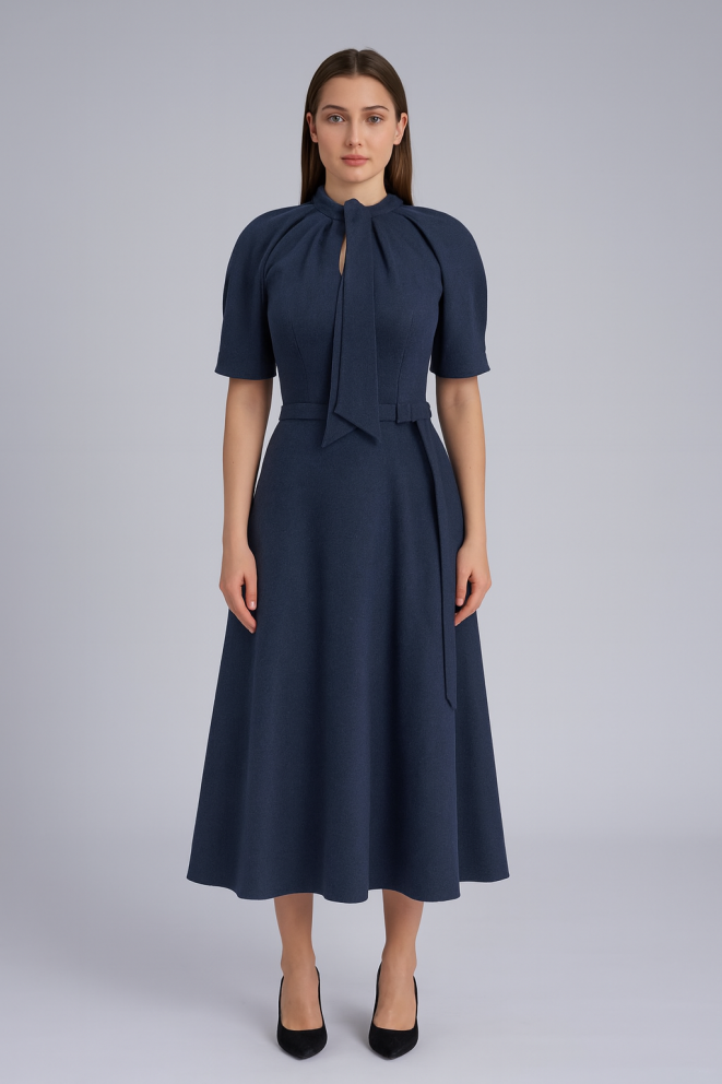 Купить Платье Zardozi Casual Шерсть – премиальные платья ZhannaKanGroup