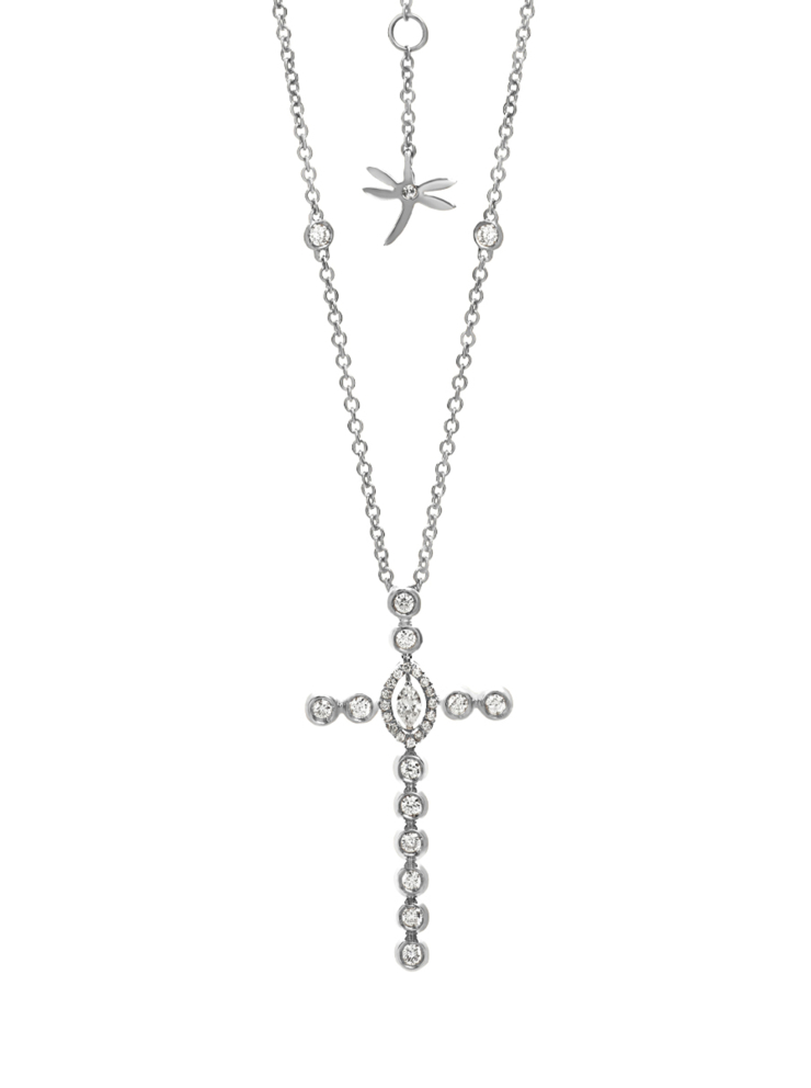 Колье Casato Boutique Белое золото