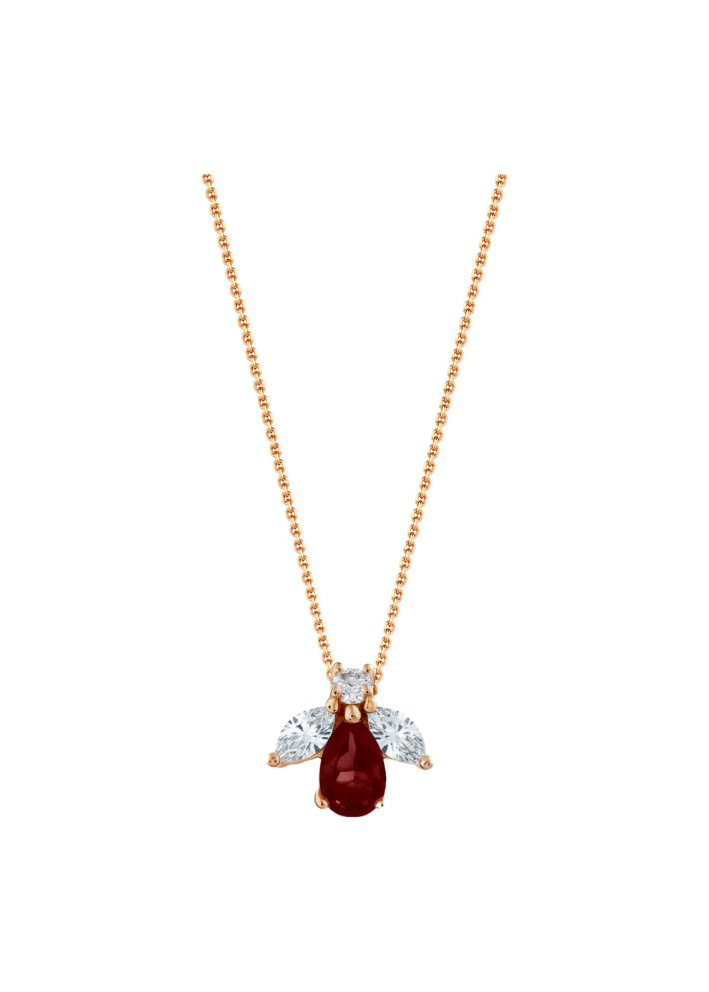 Купить Колье Bee Goddess Розовое золото – премиальные ZhannaKanGroup