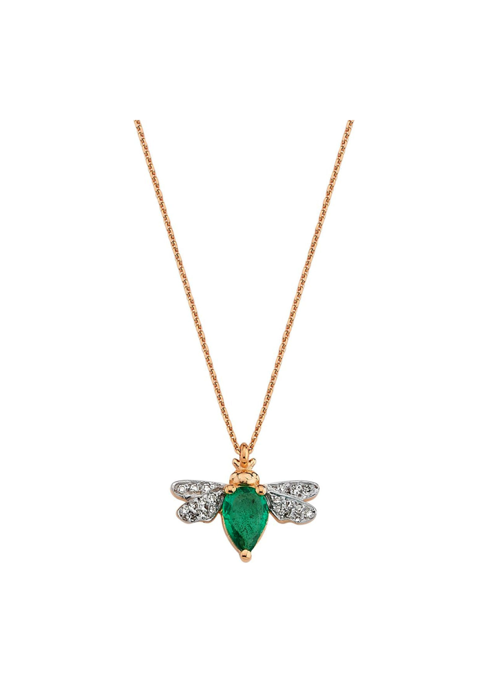 Купить Колье Bee Goddess Розовое золото – премиальные ZhannaKanGroup