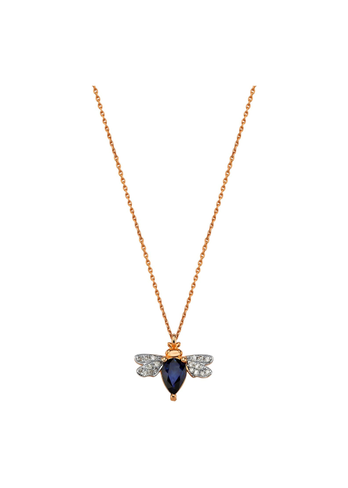 Купить Колье Bee Goddess Розовое золото – премиальные ZhannaKanGroup