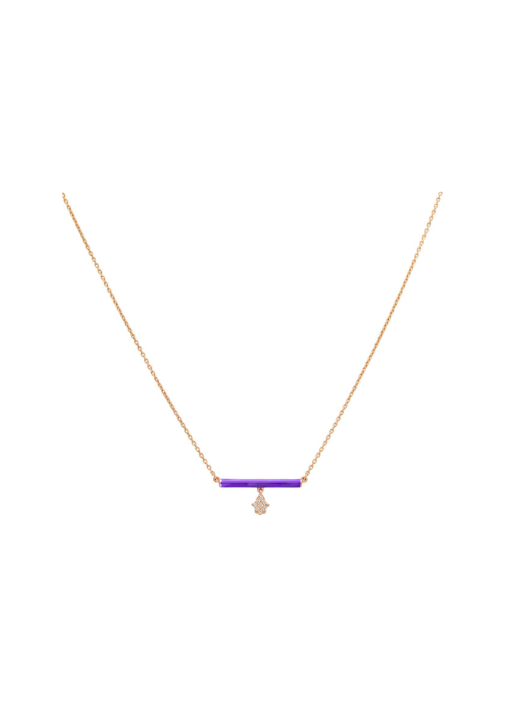 Купить Колье Djula Marbella Розовое золото – премиальные ZhannaKanGroup