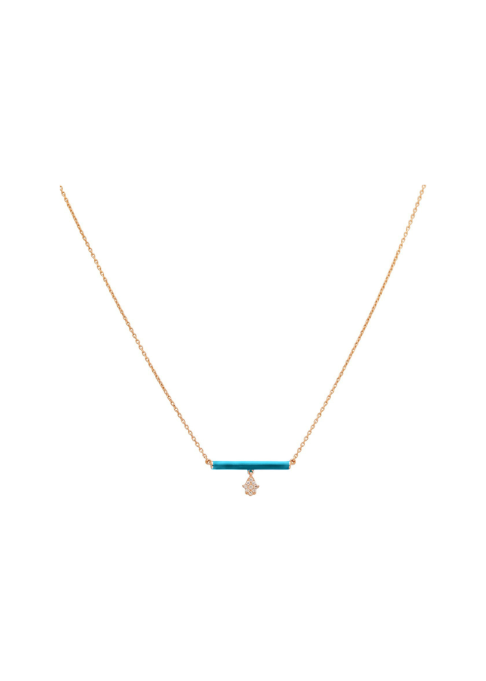 Купить Колье Djula Marbella Розовое золото – премиальные ZhannaKanGroup