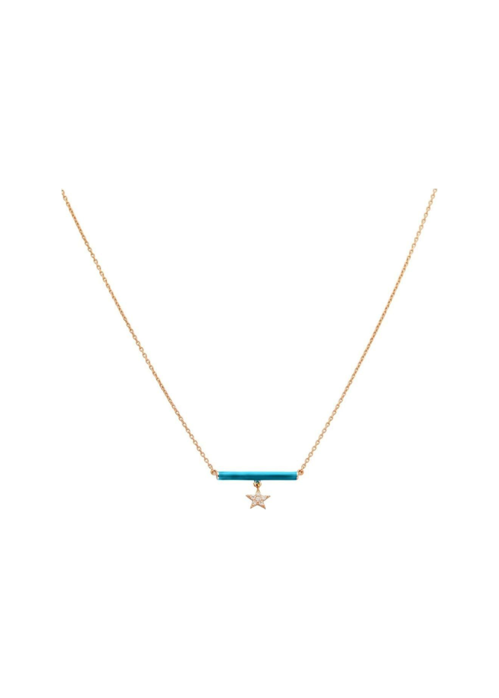 Купить Колье Djula Marbella Розовое золото – премиальные ZhannaKanGroup