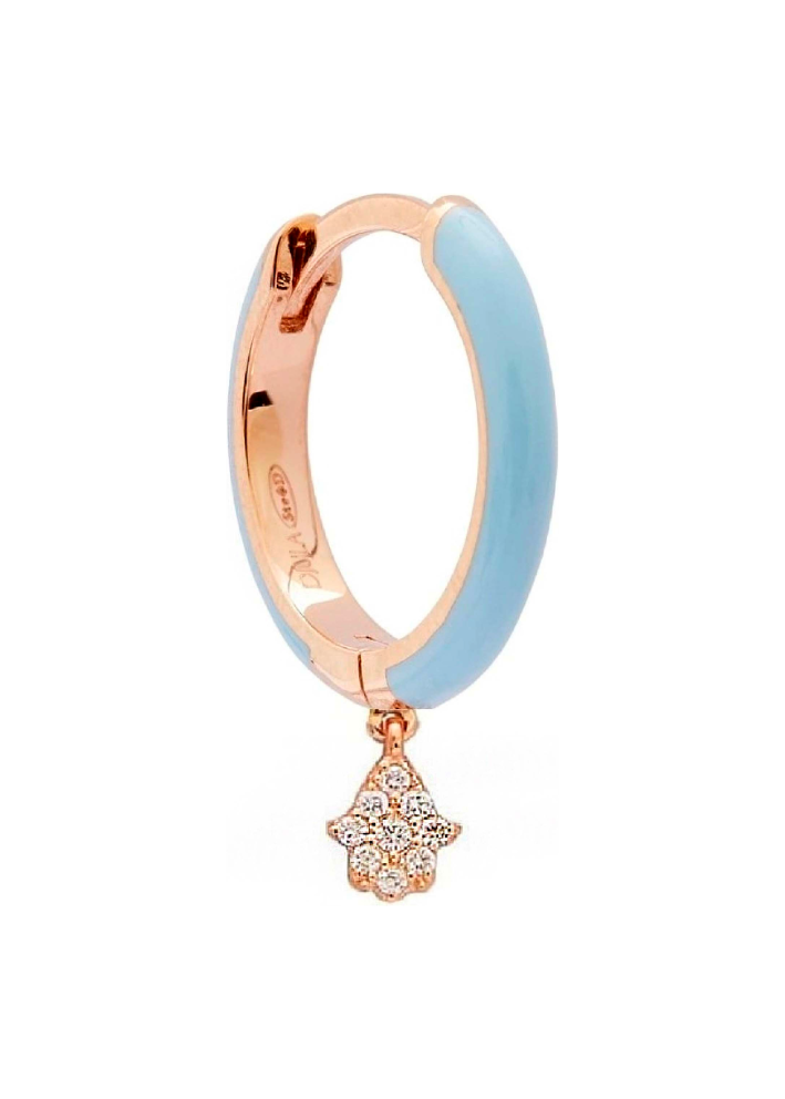 Купить Моно серьга Djula Marbella Розовое золото – премиальные серьги ZhannaKanGroup