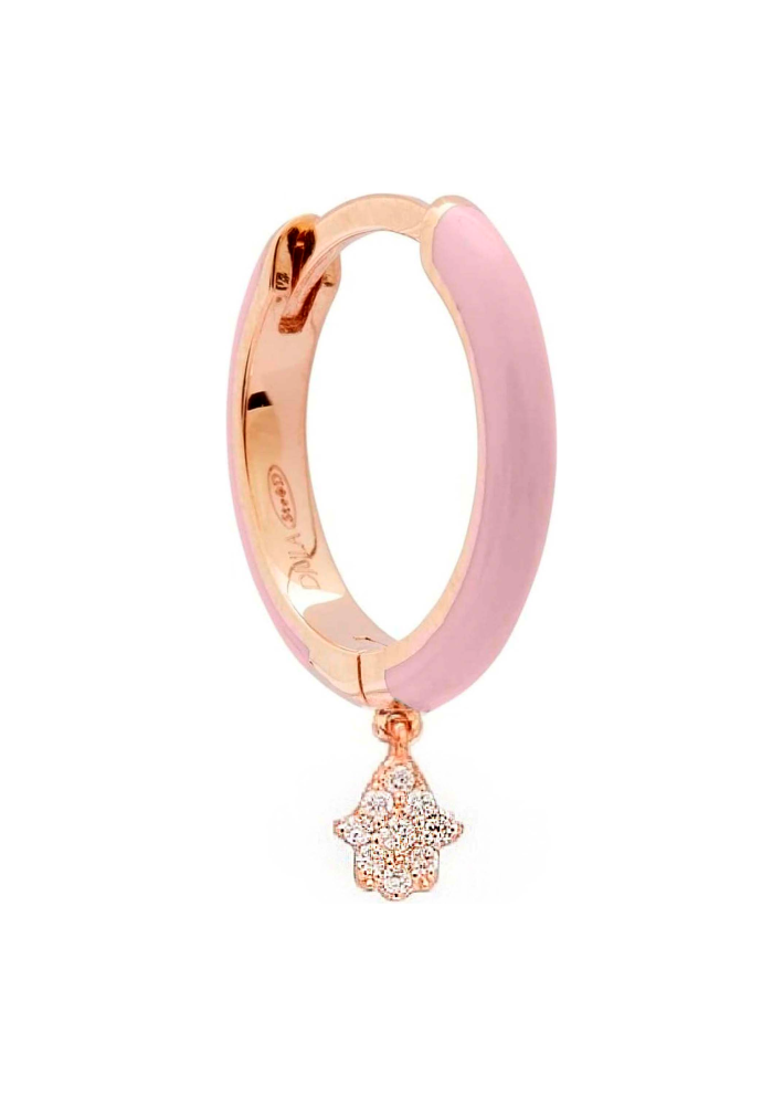 Купить Моно серьга Djula Marbella Розовое золото – премиальные серьги ZhannaKanGroup