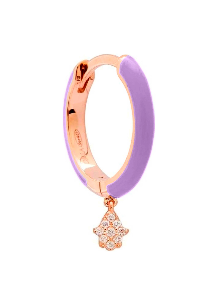 Купить Моно серьга Djula Marbella Розовое золото – премиальные серьги ZhannaKanGroup