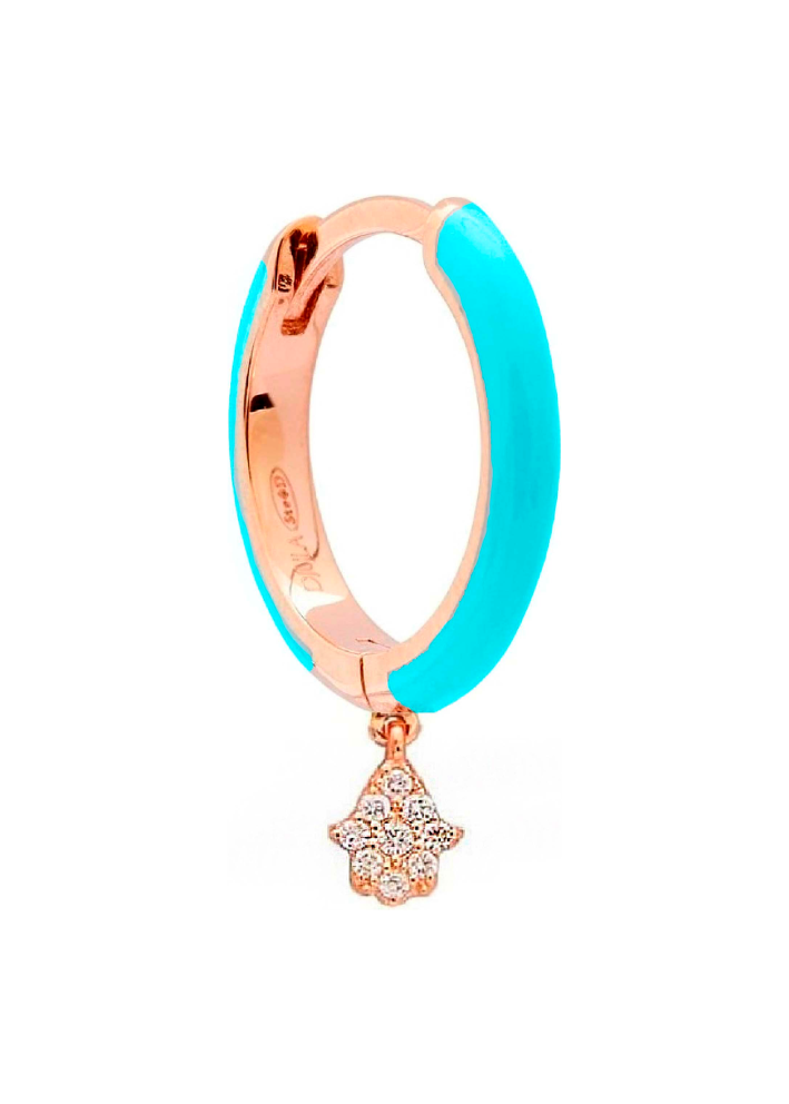 Купить Моно серьга Djula Marbella Розовое золото – премиальные серьги ZhannaKanGroup