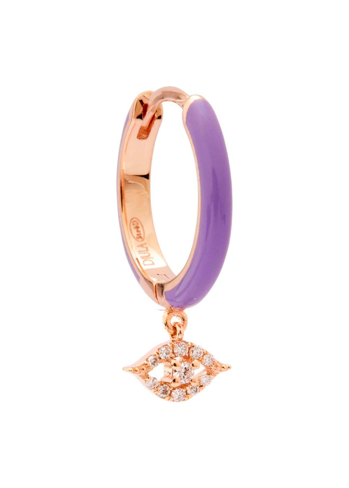 Купить Моно серьга Djula Marbella Розовое золото – премиальные серьги ZhannaKanGroup