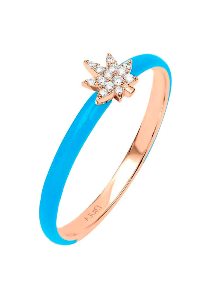 Купить Кольцо Djula Jungle Розовое золото – премиальные кольца ZhannaKanGroup