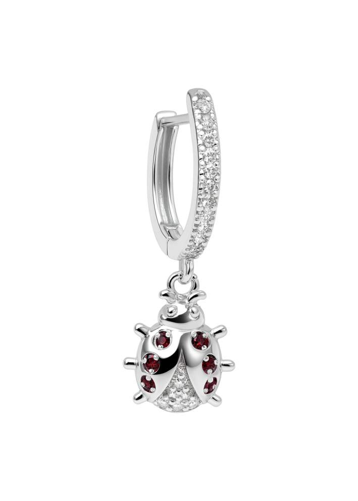 Купить Моно серьга RF Ear Party Белое золото – премиальные серьги ZhannaKanGroup