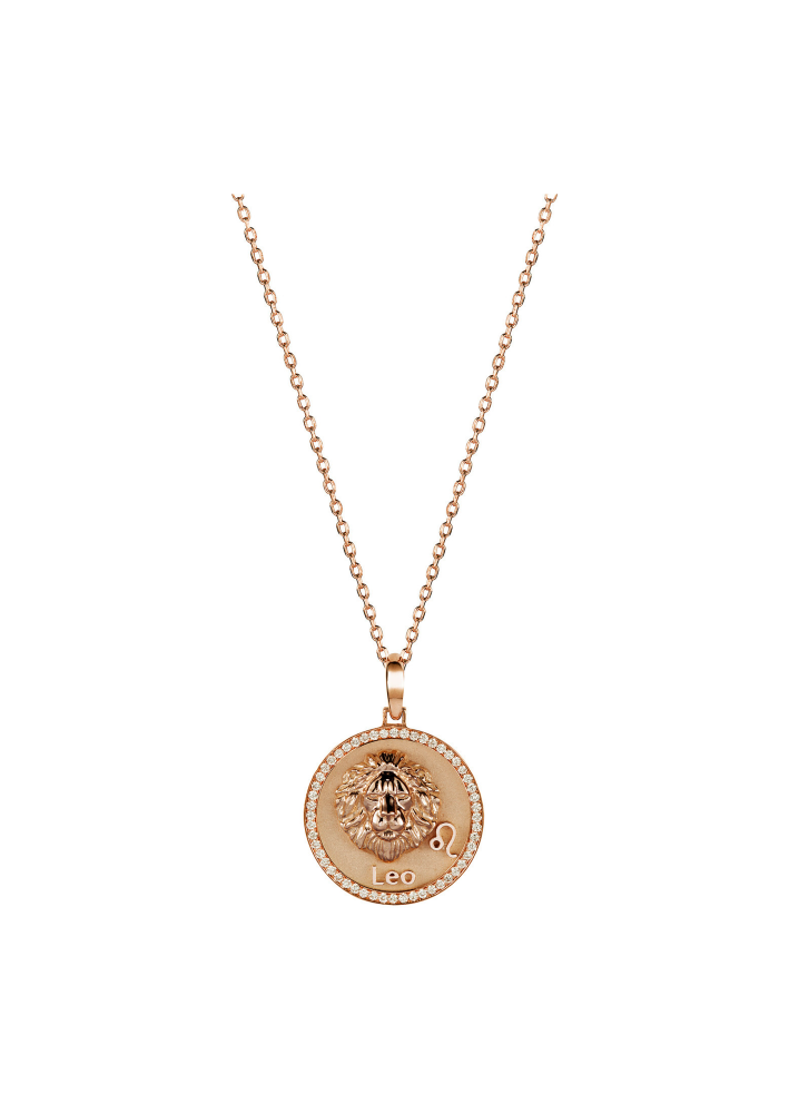 Купить Колье RF ZODIACO Розовое золото – премиальные ZhannaKanGroup