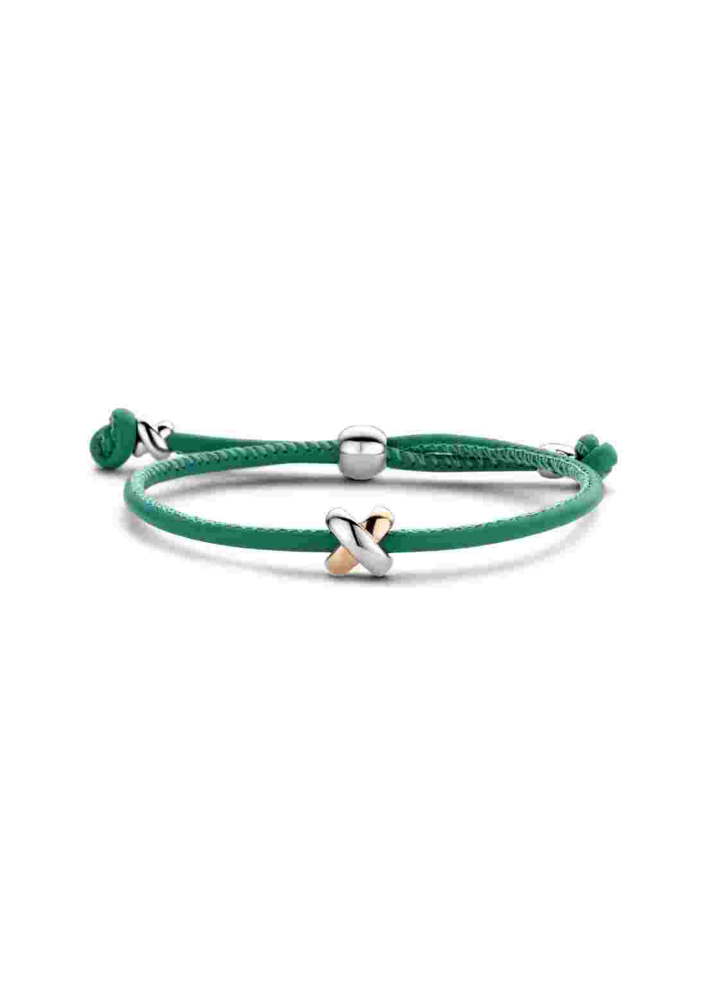 Купить Шнур Tirisi Kisses Серебро – премиальные браслеты ZhannaKanGroup