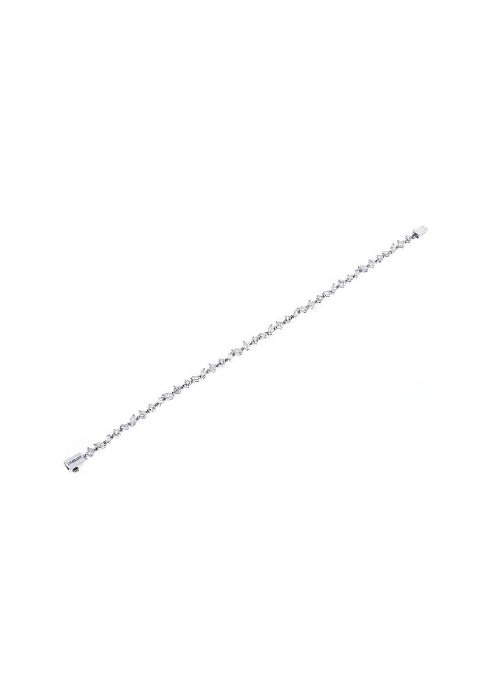 Купить Браслет Damiani Fantasy Cut Белое золото – премиальные браслеты ZhannaKanGroup