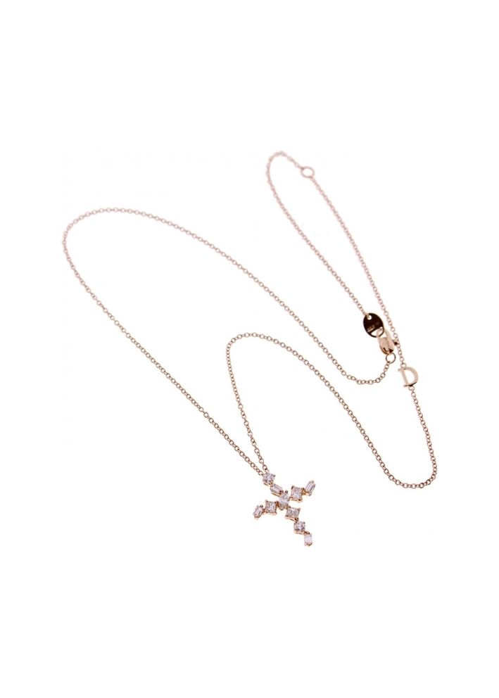 Купить Колье Damiani Fantasy Cut Розовое золото – премиальные ZhannaKanGroup