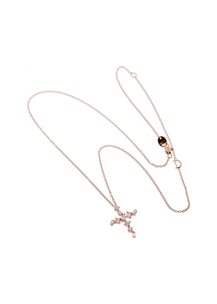 Купить Колье Damiani Fantasy Cut Розовое золото – премиальные ZhannaKanGroup