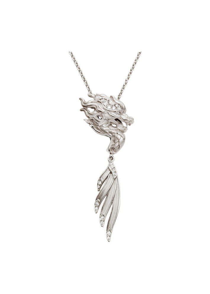 Купить Колье CarreraYCarrera Shanghai Белое золото – премиальные ZhannaKanGroup