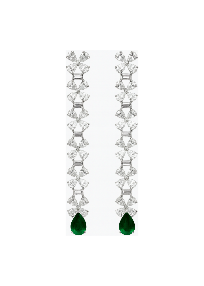 Купить Серьги Crivelli Design Белое золото – премиальные ZhannaKanGroup