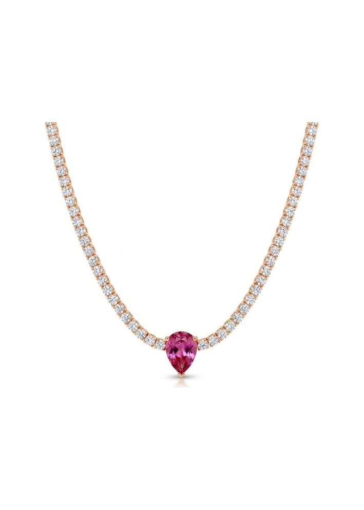 Купить Колье Crivelli Classic CRV Розовое золото – премиальные ZhannaKanGroup