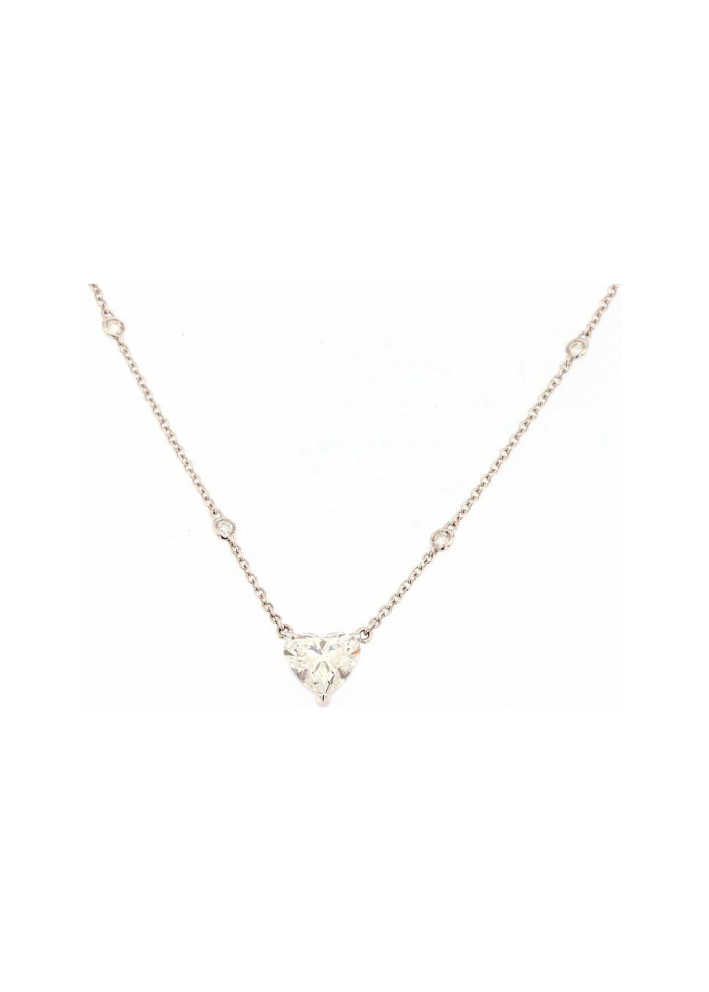 Купить Колье Crivelli Solitaire crv Белое золото – премиальные ZhannaKanGroup