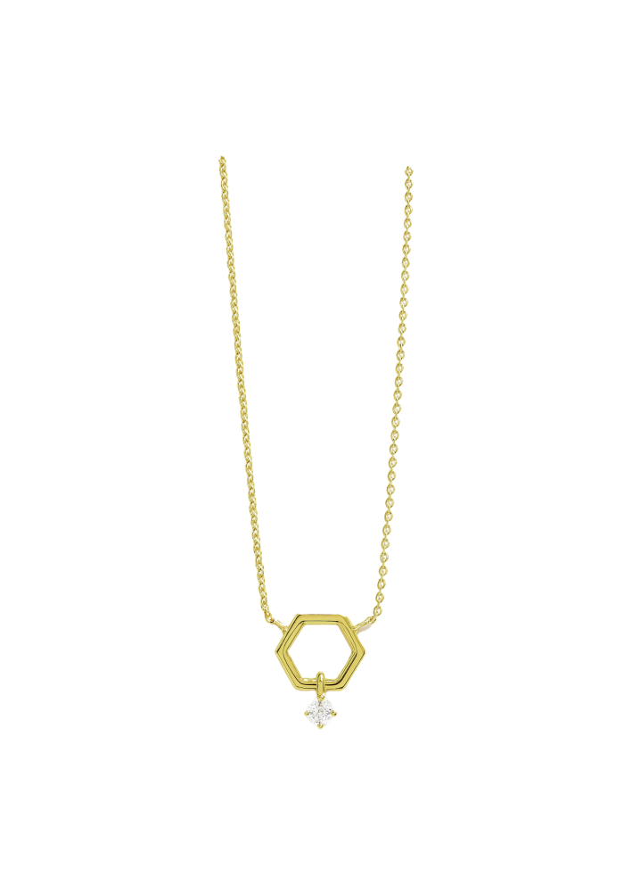 Купить Колье Crivelli Design Желтое золото – премиальные ZhannaKanGroup