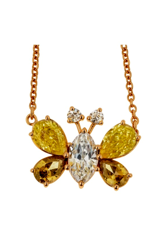 Buy Necklace Crivelli Solitaire crv Rose Gold – premium necklaces by ZhannaKanGroup