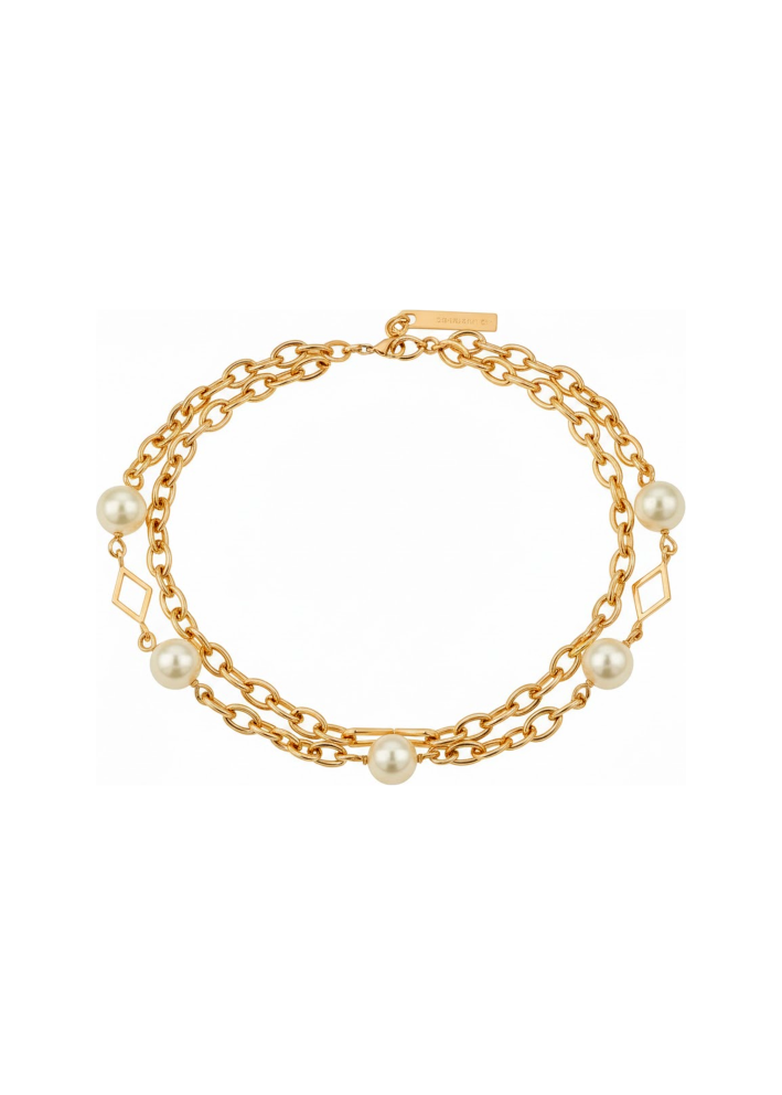 Купить Колье Crivelli Design Розовое золото – премиальные ZhannaKanGroup